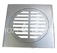 Решетка за сифон квадрат хром 120/120/1015