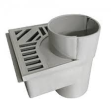 Сифон за тераса пвц ъглов Ф110 /5291