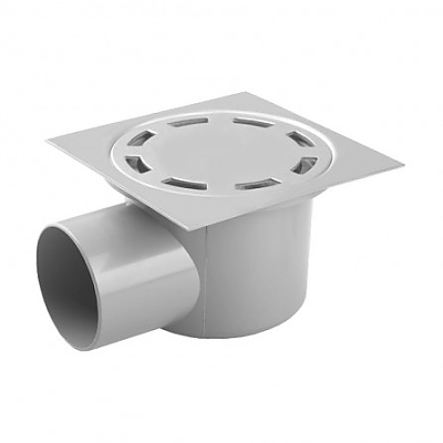 Сифон с клапа Ф50 рогов капачка 100/100/1.2мм. 811S 