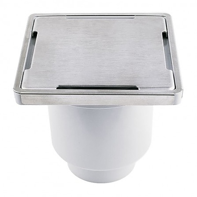 Сифон с клапа Ф50 подов 100/100мм обикновен 1006S 