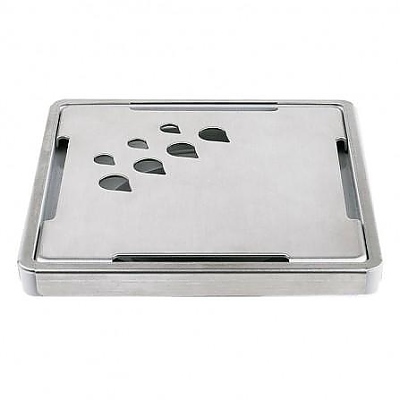 Решетка неръждаема 100 х 100 х 10мм. КАПКА 1013S