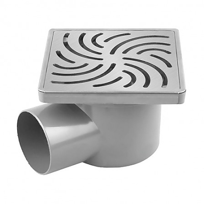 Сифон с клапа Ф50 рогов масив 100/100/5мм ветрило 625S