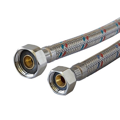 Гъвкава връзка, месингова гайка ЖЖ 1/2