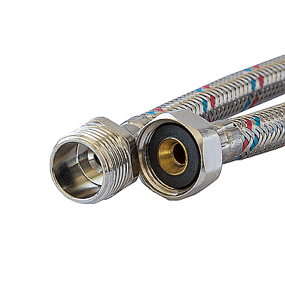 Гъвкава връзка - месингова гайка МЖ 1/2