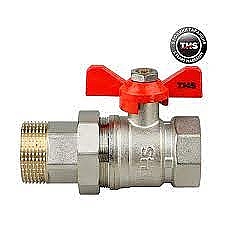 Сферичен кран с холендър със салников механизъм