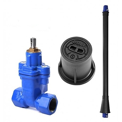 Тротоарен спирателен кран 1