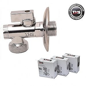 СФЕРИЧЕН КРАН ЪГЛОВ 1/2