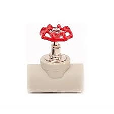 Спирателен кран с пластмасова ръкохватка ППР 