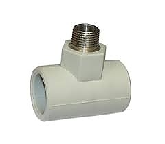 ППР тройник с външна резба