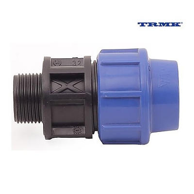 ПЕ Адаптор с външна резба 