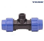 ПЕ Тройник с външна резба 